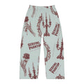 Serving Phantom Parlor Pajama Pants — Vintage Mirror & Candelabra All-Over Print