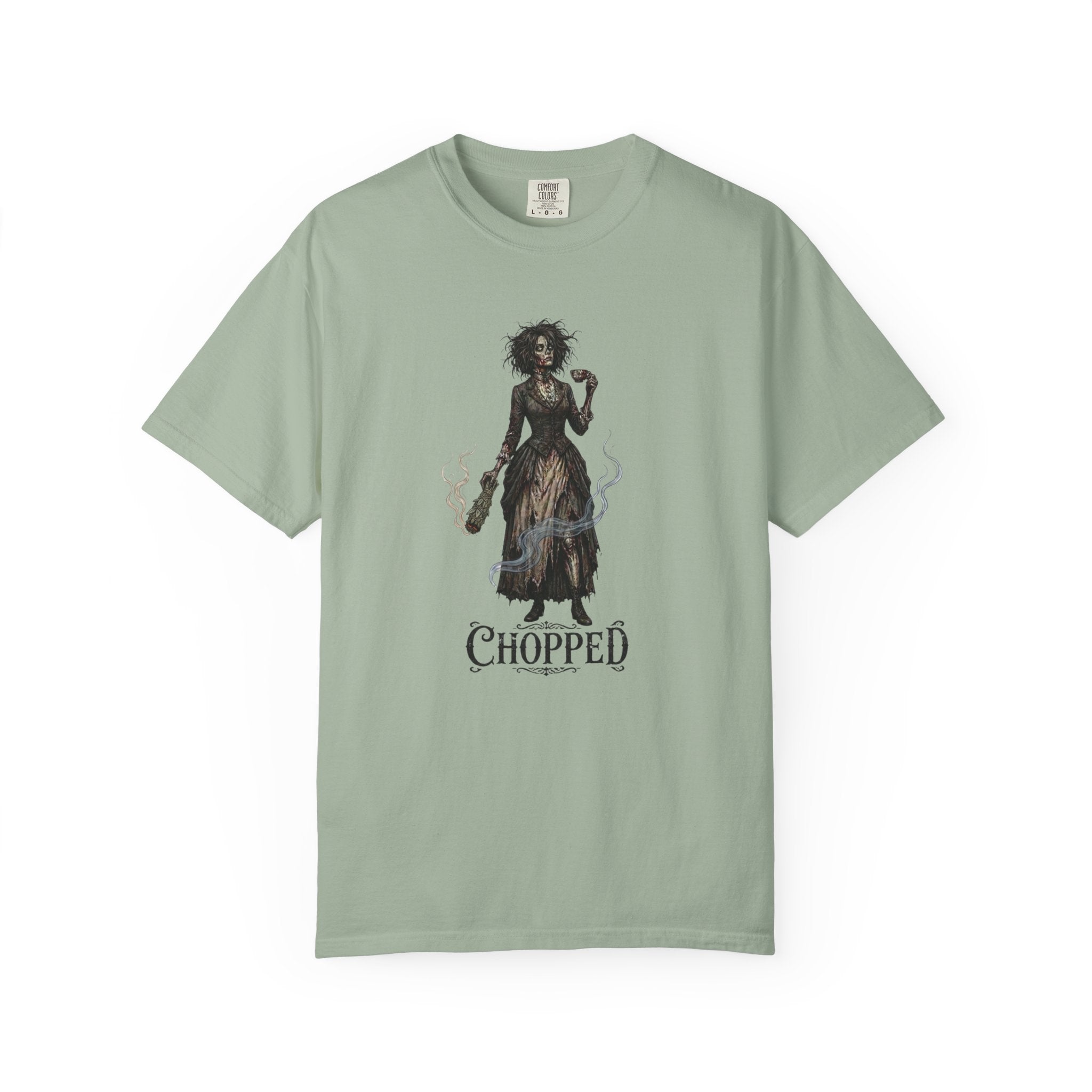 'Chopped' Witch Silhouette Graphic Tee