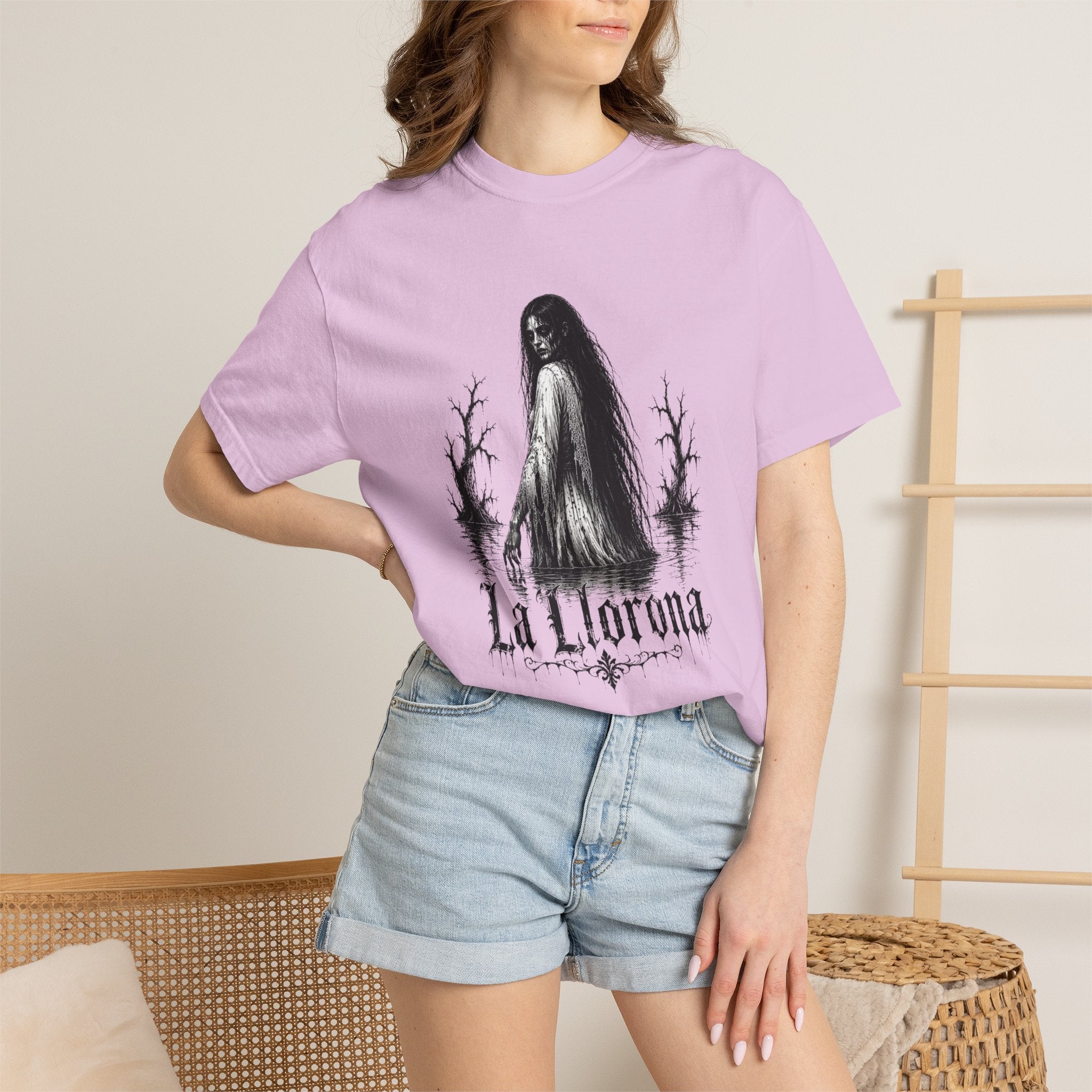 La Llorona Graphic T-Shirt — Haunted Mexican Folklore Tee