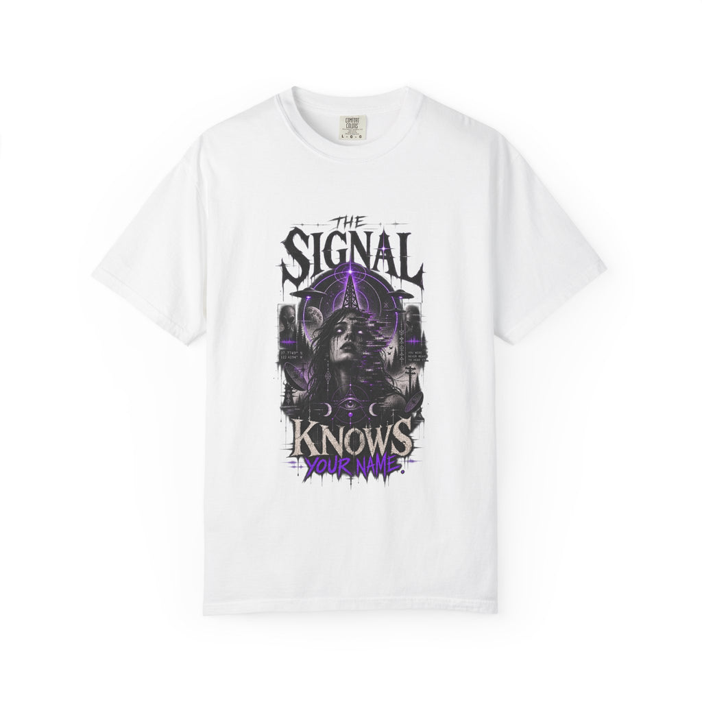 The Signal Knows Your Name Alien T-Shirt