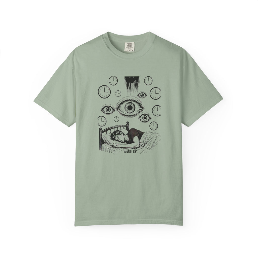 Wake Up Surreal Dream Gothic Graphic T-Shirt