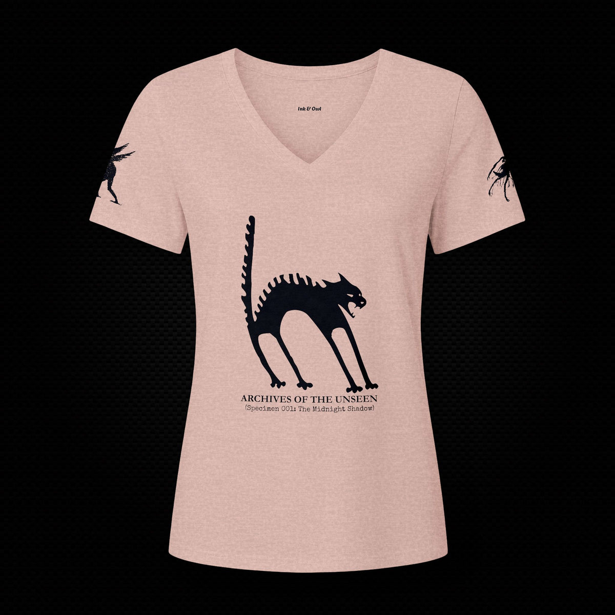 Archives of the Unseen Black Cat T-Shirt