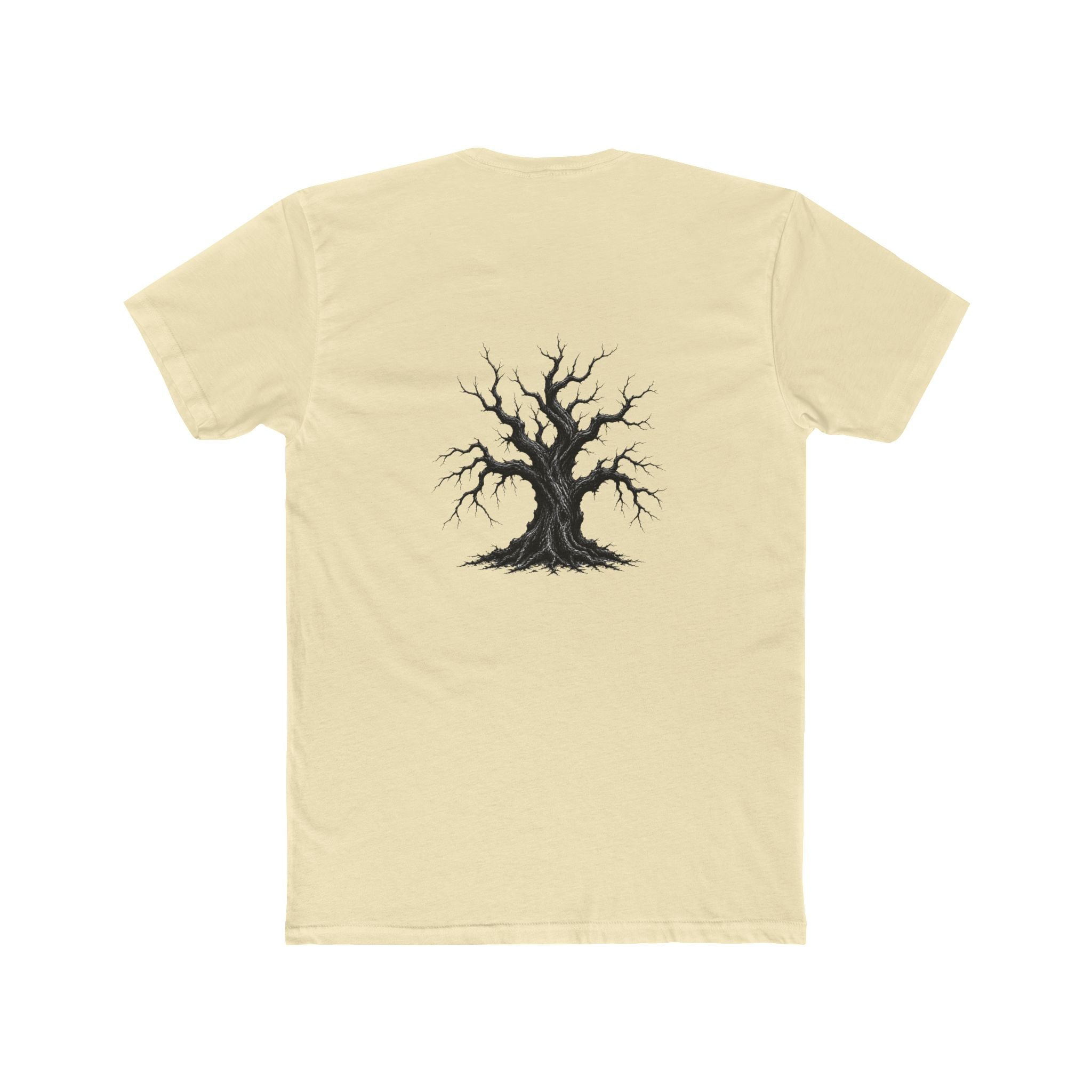 Delightfully Grim Tee — Gothic Raven & Tree Graphic T-Shirt