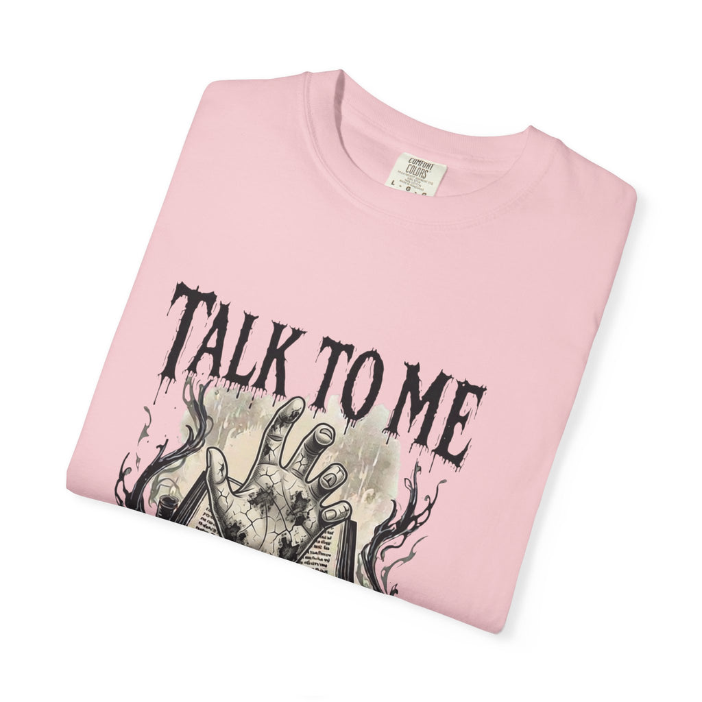 Talk To Me Occult T-Shirt — Haunted Ouija Hand Graphic Tee