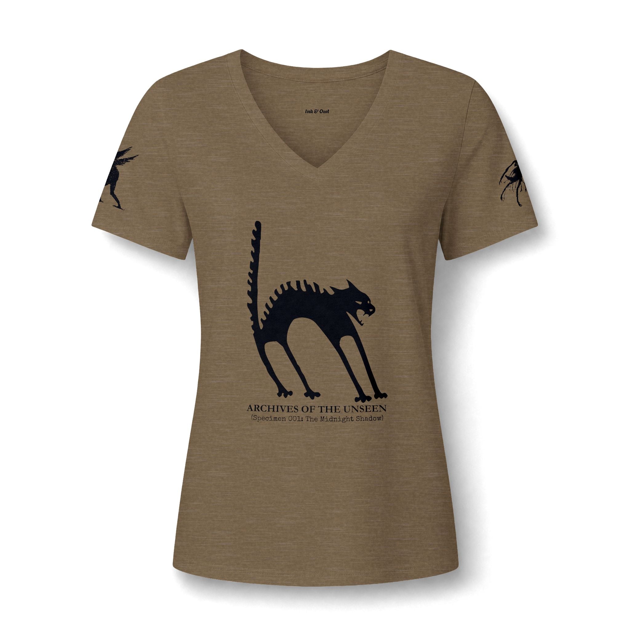 Archives of the Unseen Black Cat T-Shirt