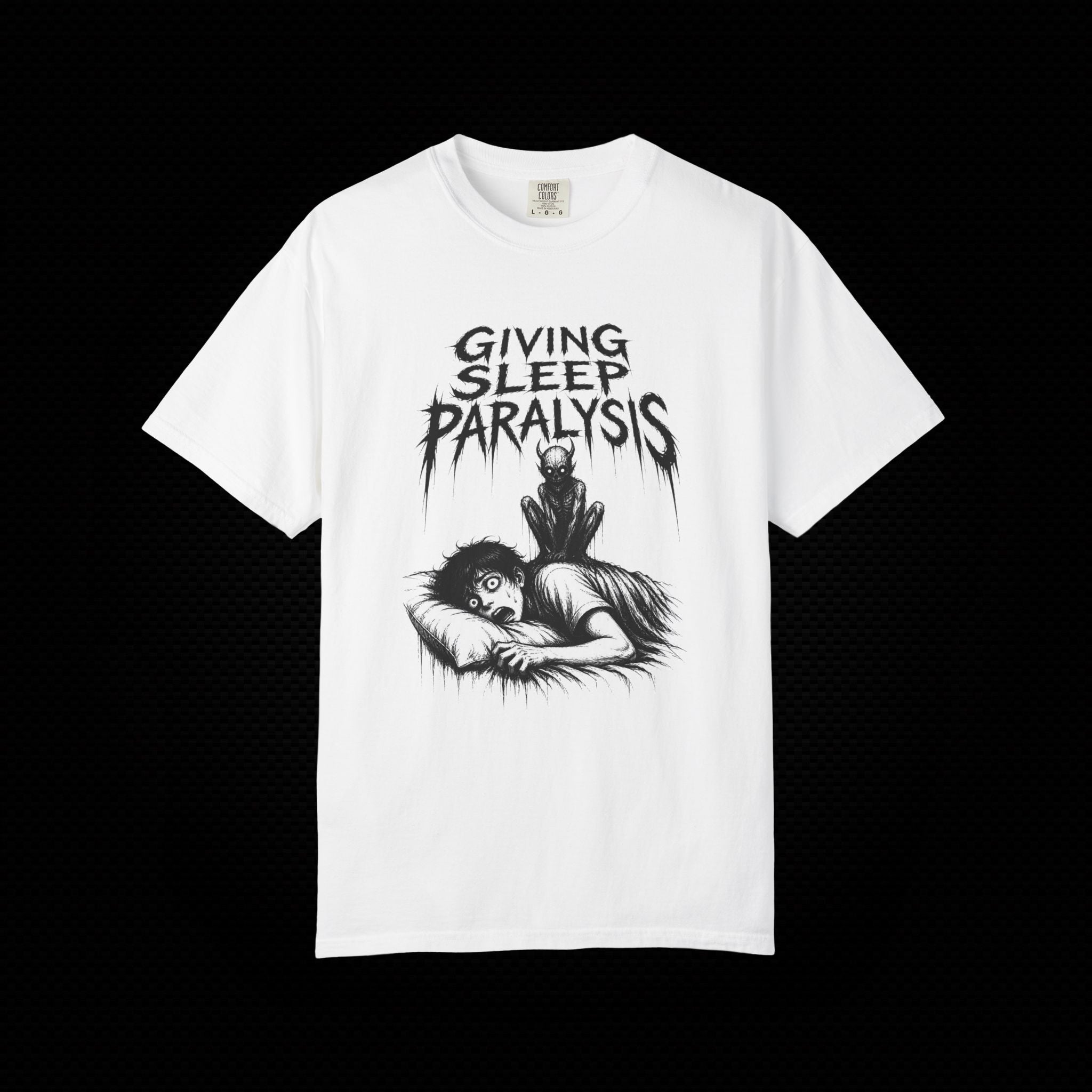 Giving Sleep Paralysis Graphic T-Shirt