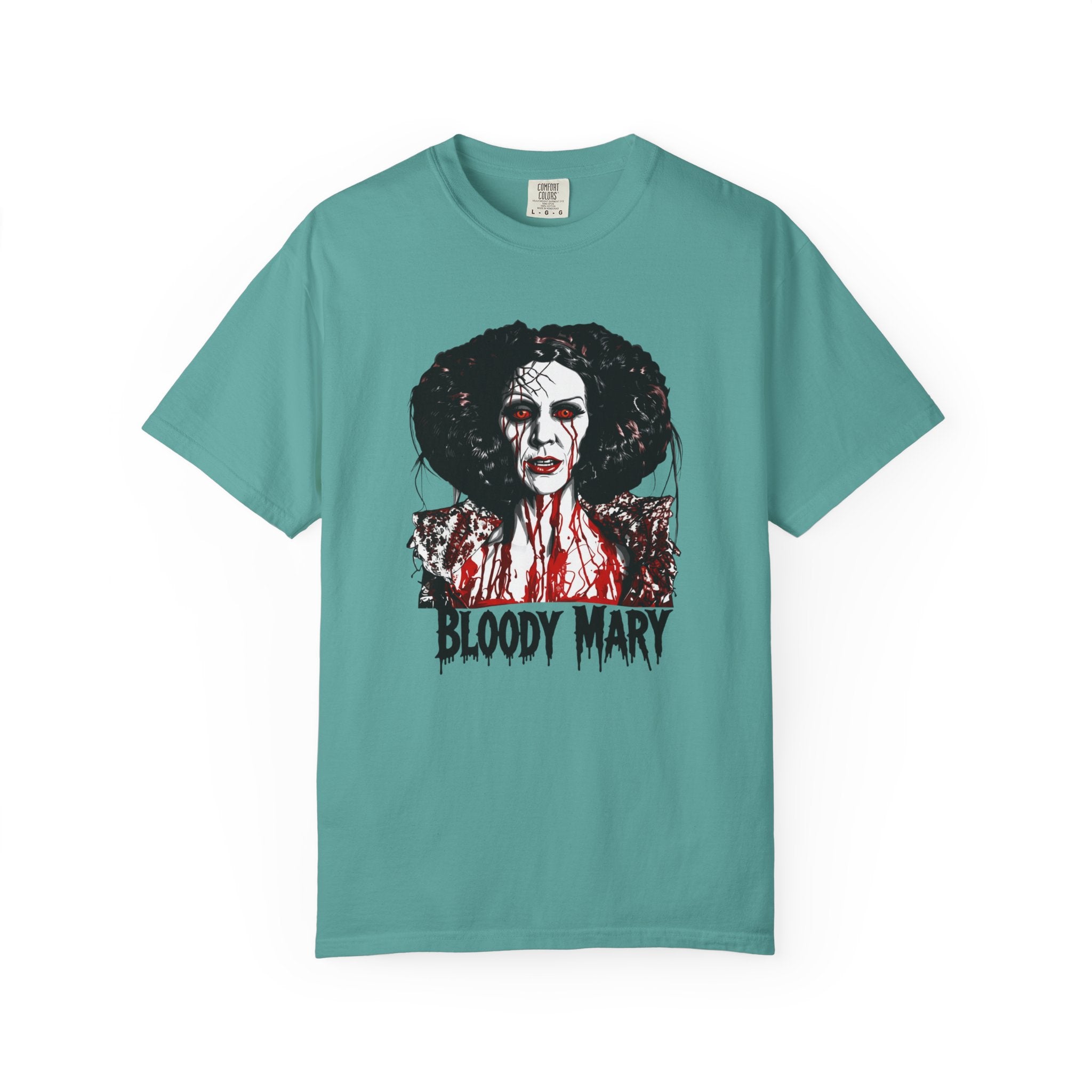 Bloody Mary Horror T-Shirt – Gothic Urban Legend Graphic Tee