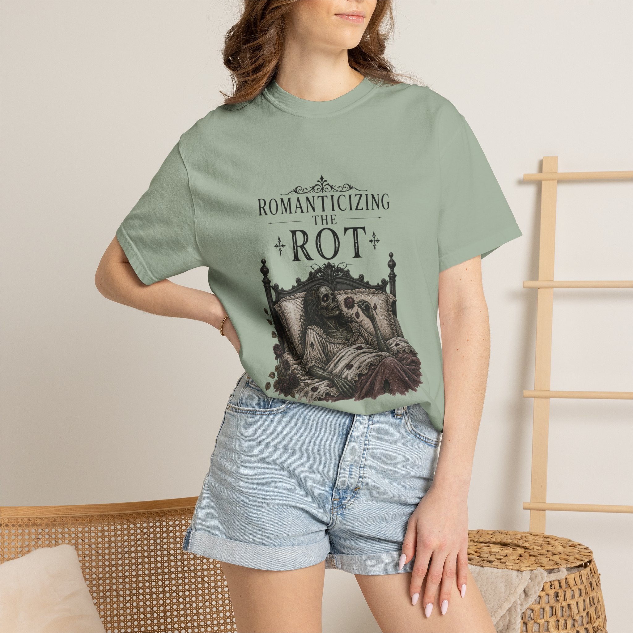 Romanticizing the Rot Graphic T-Shirt