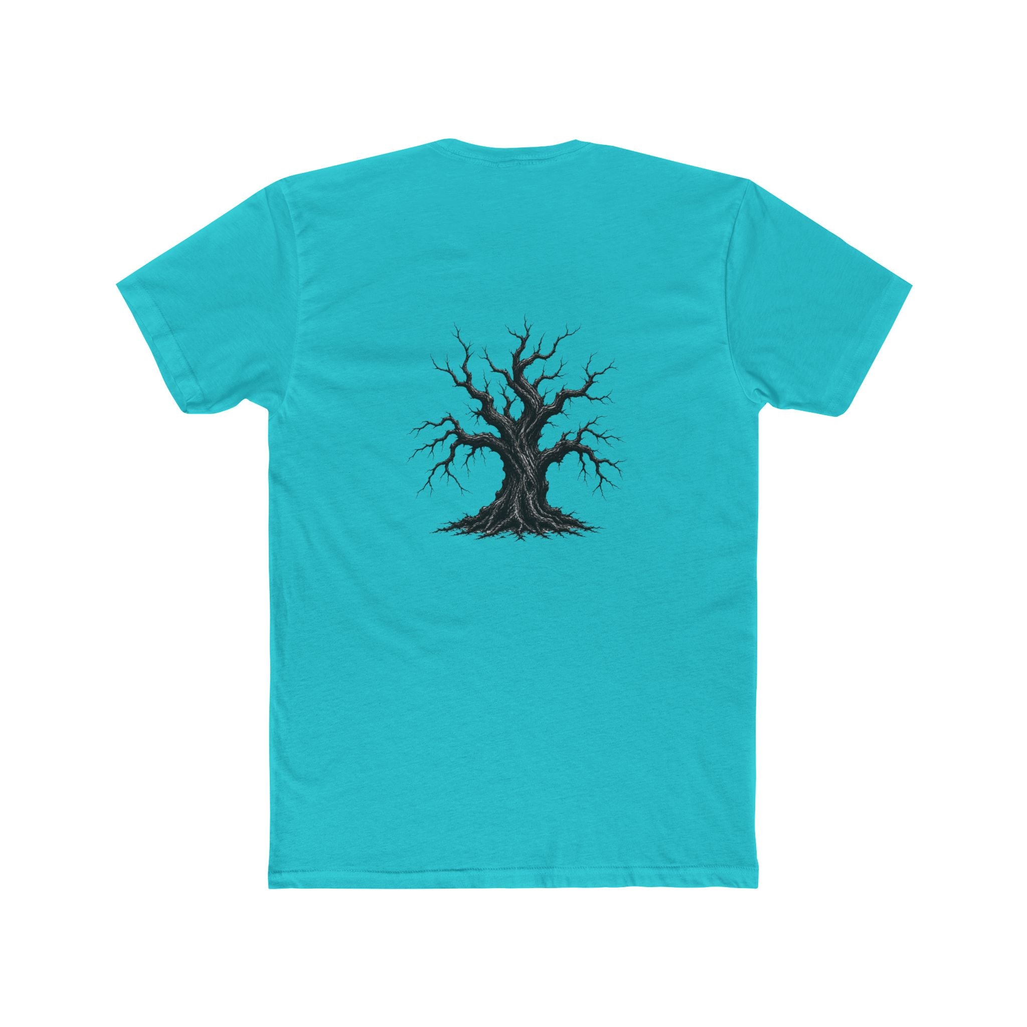 Delightfully Grim Tee — Gothic Raven & Tree Graphic T-Shirt