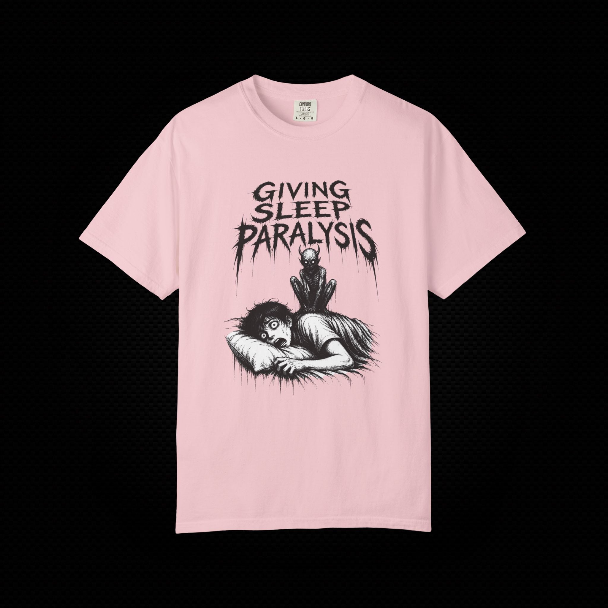 Giving Sleep Paralysis Graphic T-Shirt