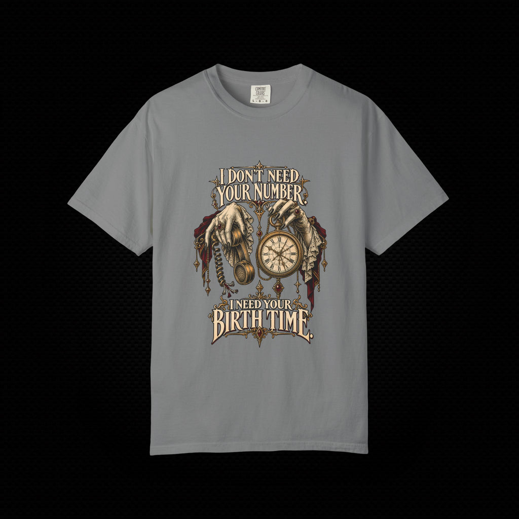 Birth Time Astrology Tee