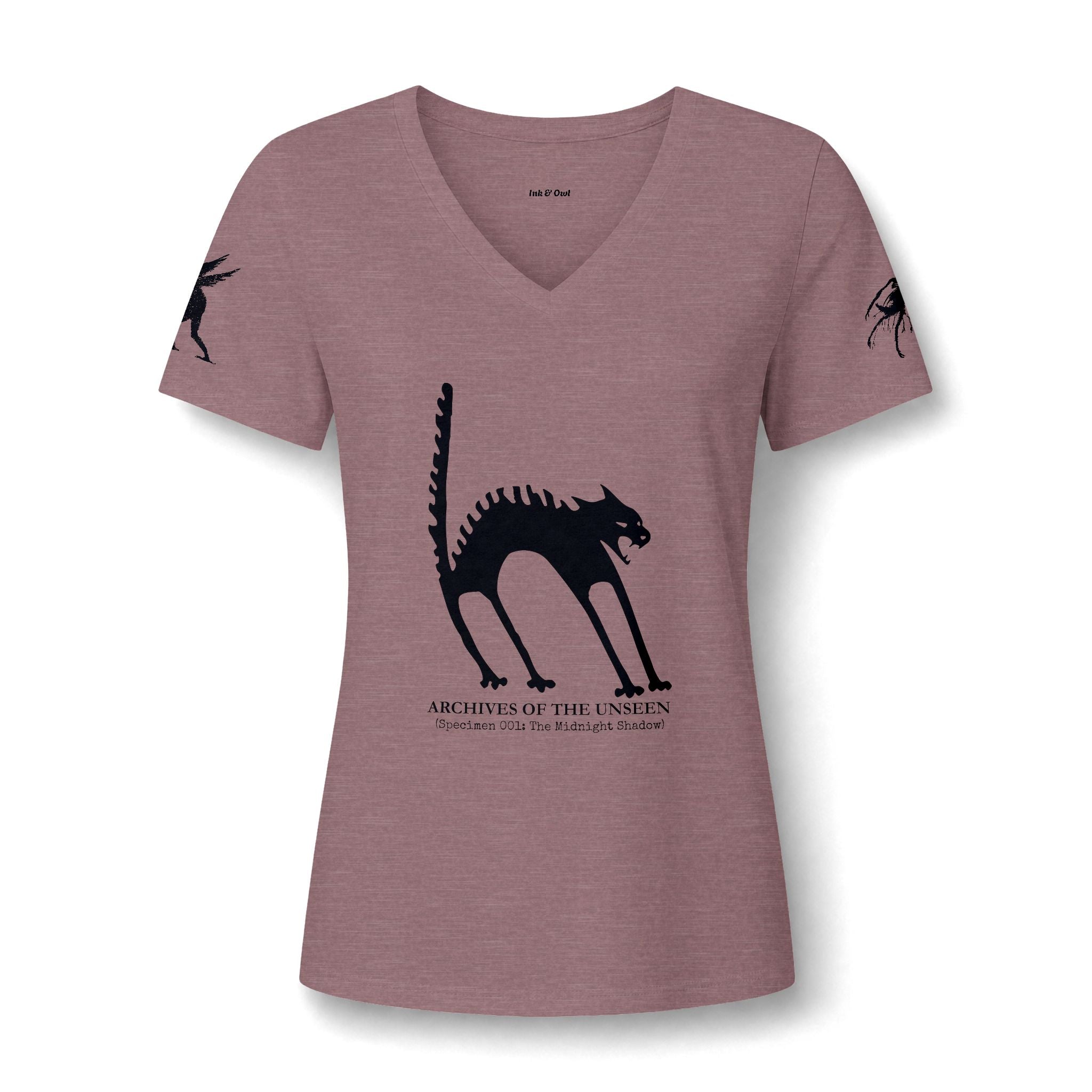 Archives of the Unseen Black Cat T-Shirt