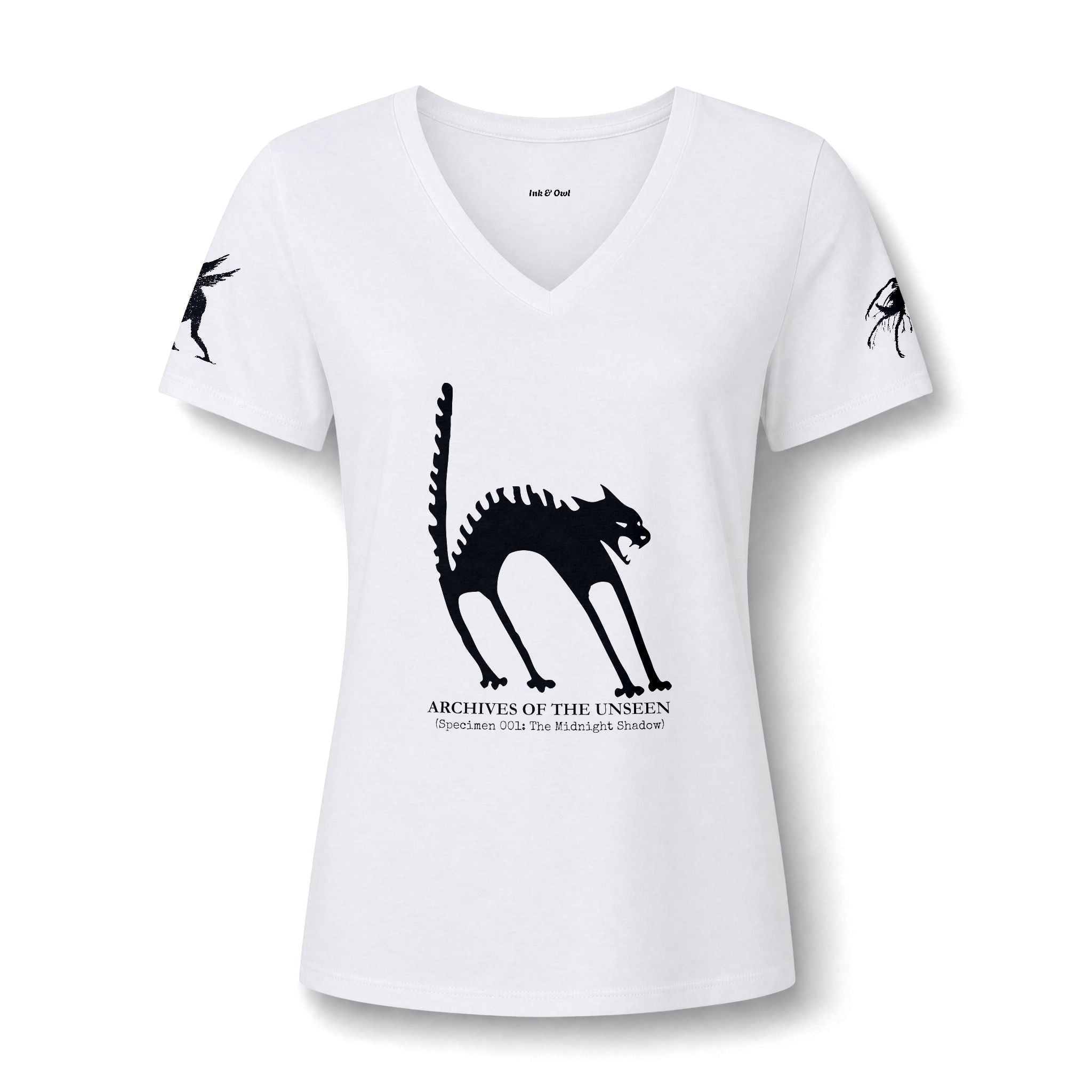 Archives of the Unseen Black Cat T-Shirt