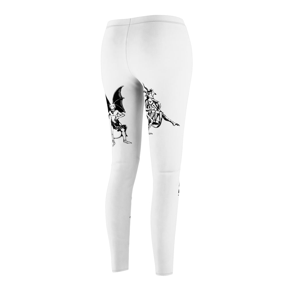 Medieval Demon Print Leggings
