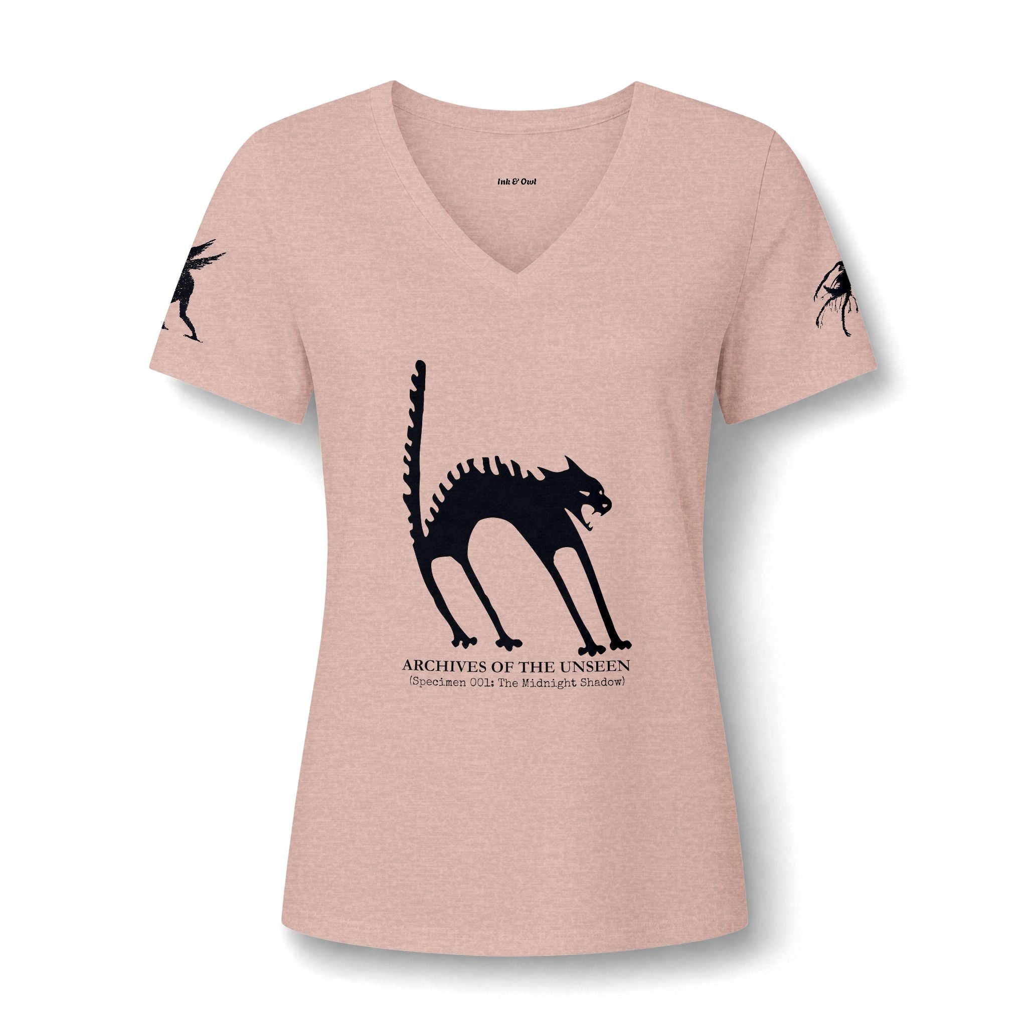 Archives of the Unseen Black Cat T-Shirt