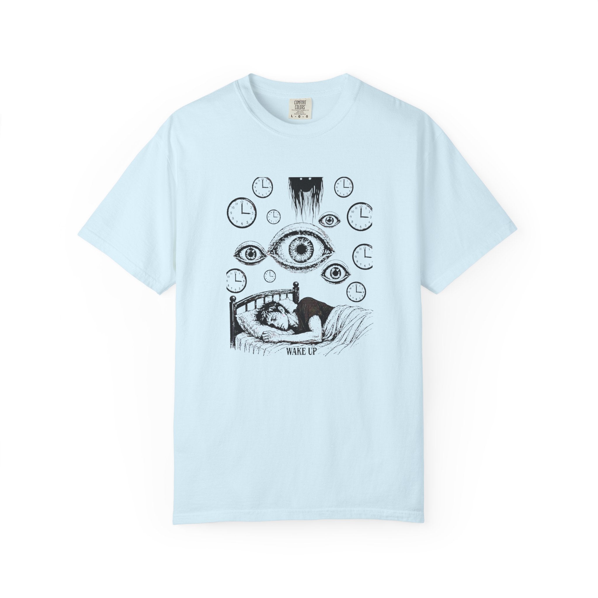 Wake Up Surreal Dream Gothic Graphic T-Shirt