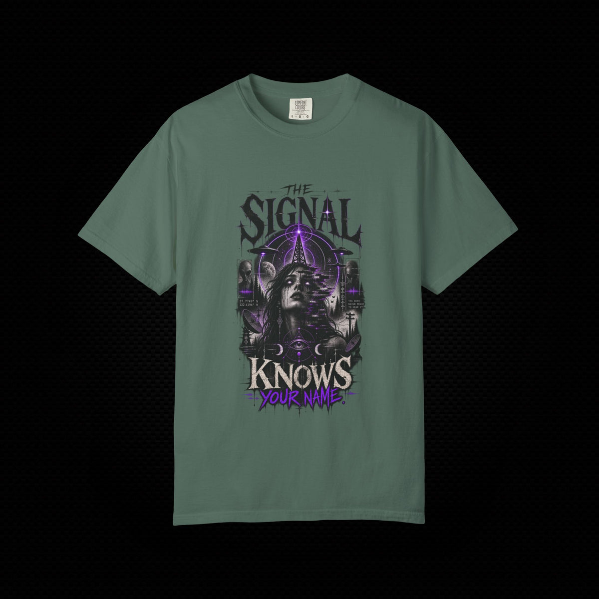The Signal Knows Your Name Alien T-Shirt