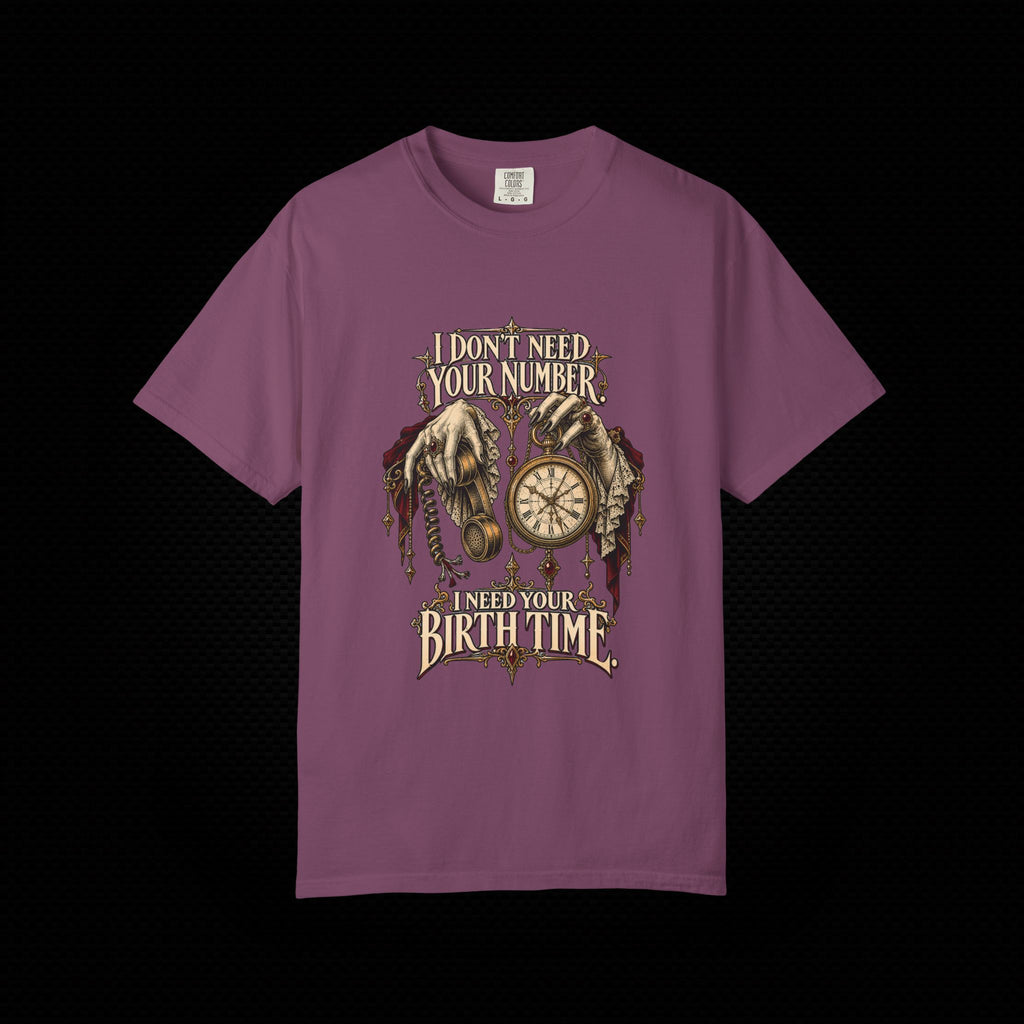 Birth Time Astrology Tee