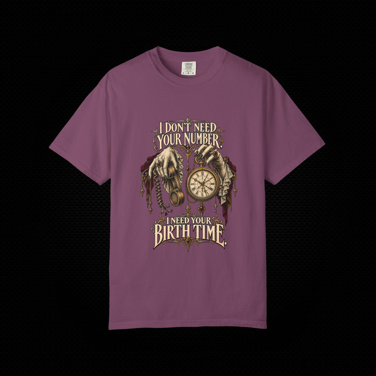 Birth Time Astrology Tee