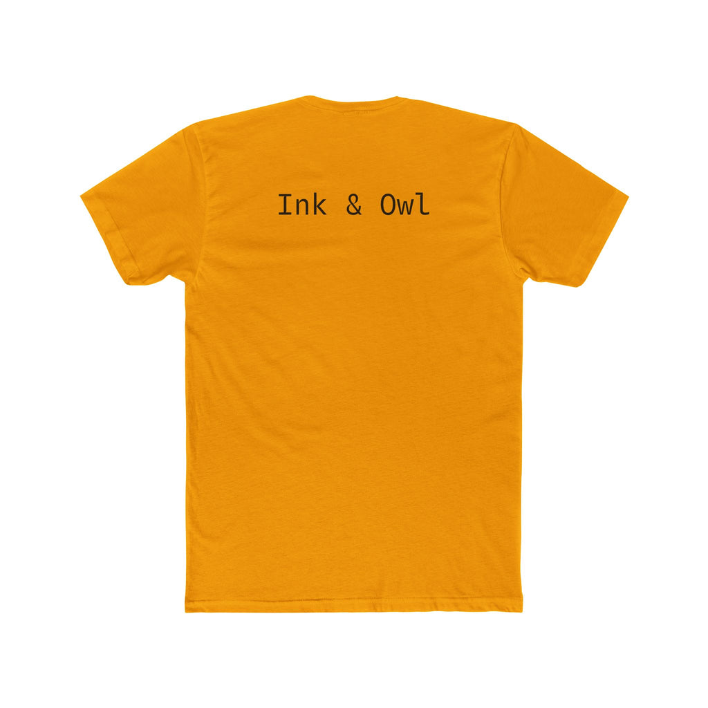 Owl Illustration Tee — “Perspective Changes Everything” Graphic T-Shirt
