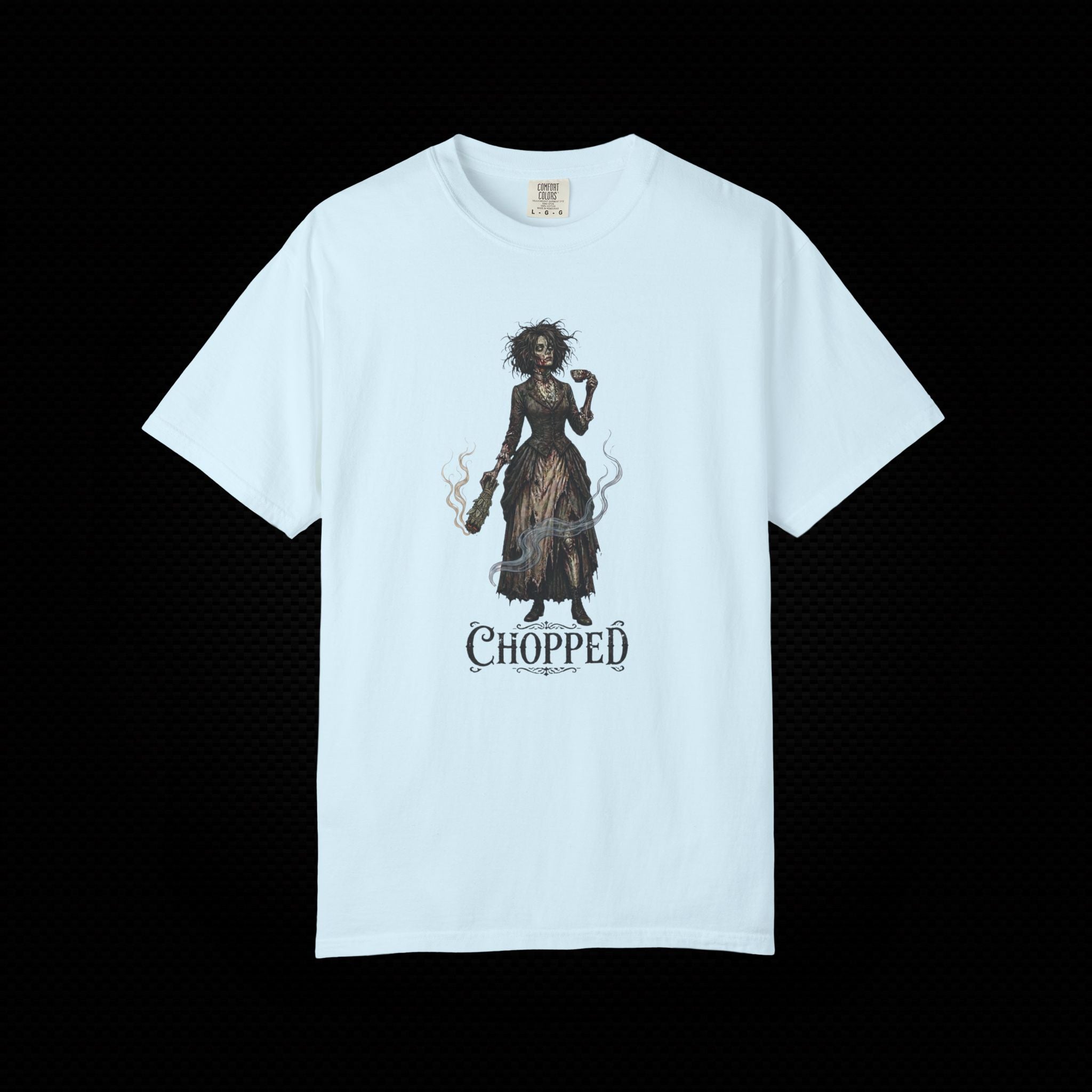 Chopped Gothic Graphic T-Shirt
