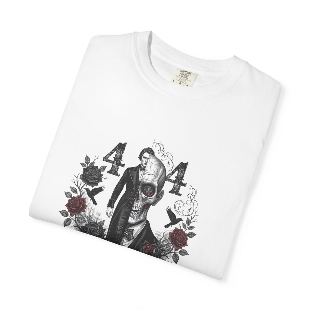 404 Coded Soul Not Found Gothic T-Shirt – Victorian Zombie Horror Graphic Tee
