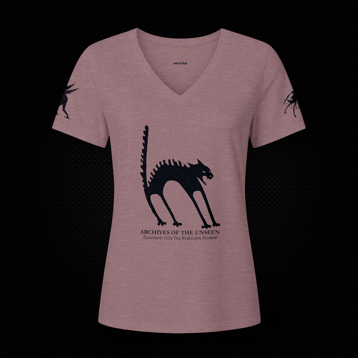 Archives of the Unseen Black Cat T-Shirt