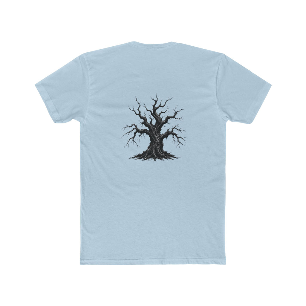 Delightfully Grim Tee — Gothic Raven & Tree Graphic T-Shirt