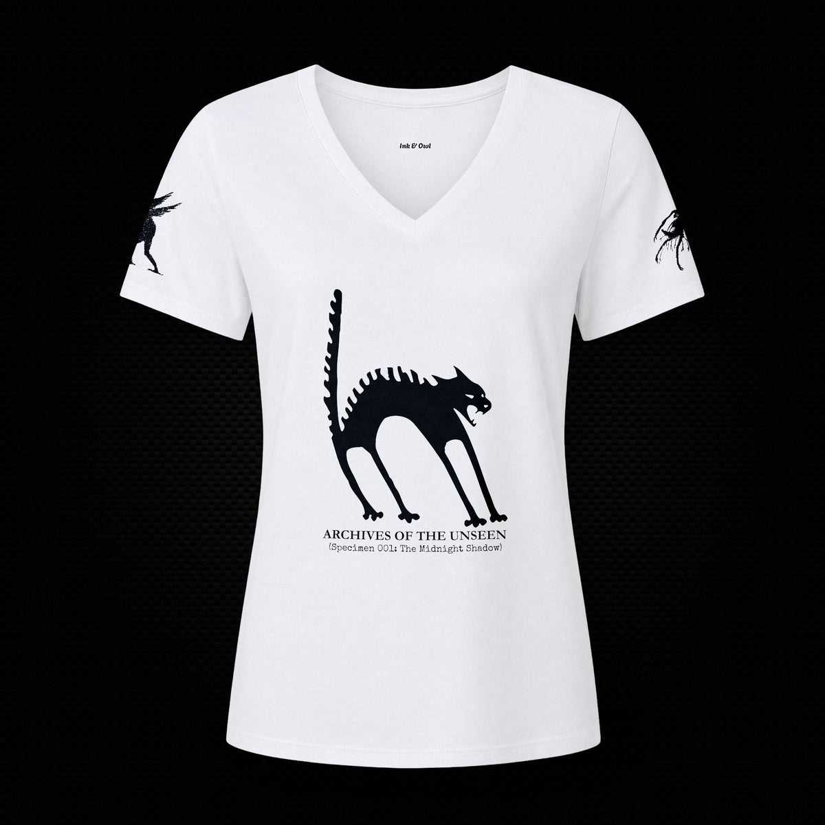Archives of the Unseen Black Cat T-Shirt
