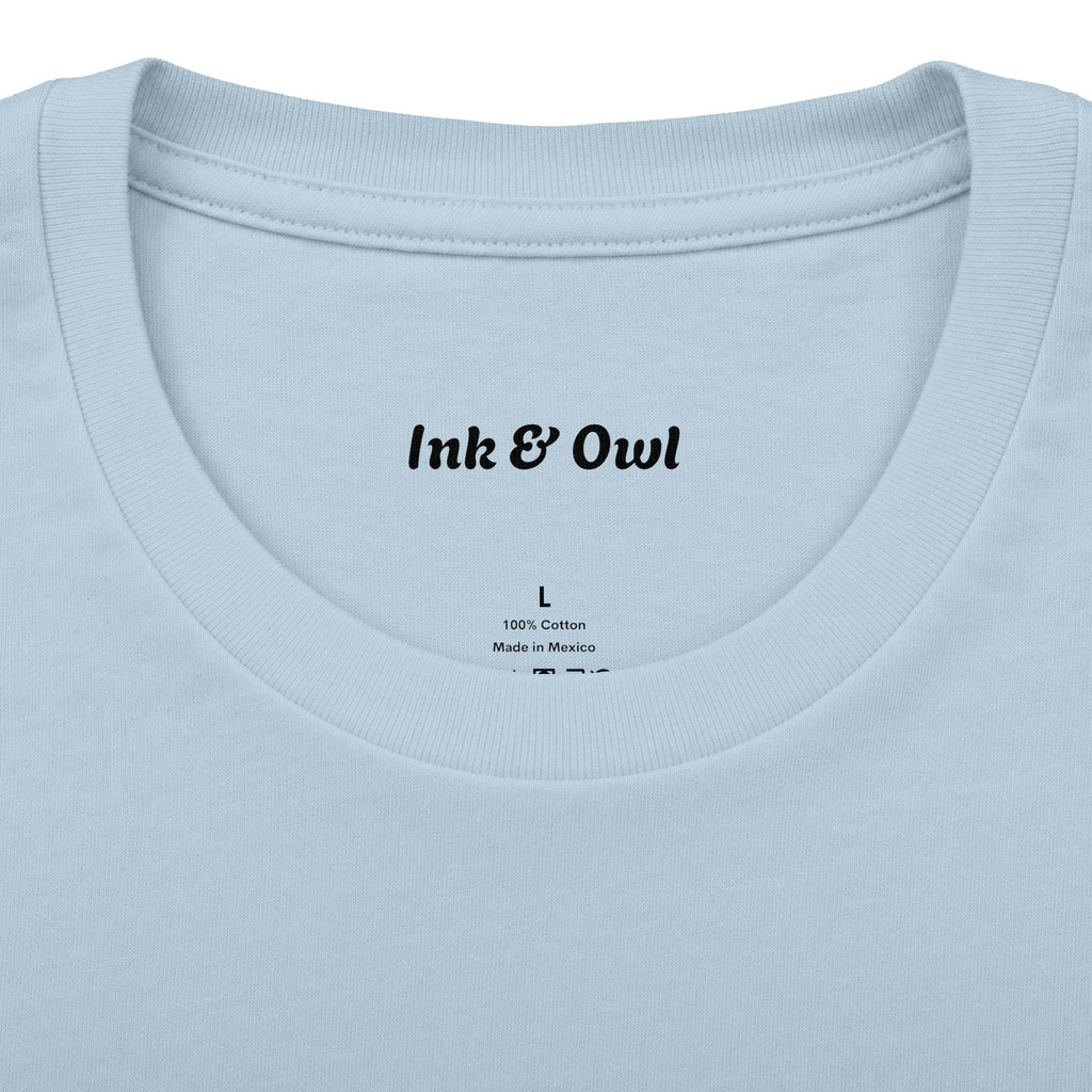 Gothic Window Tee — "We Remain in the Glow Between the Last Thought and the First Memory"