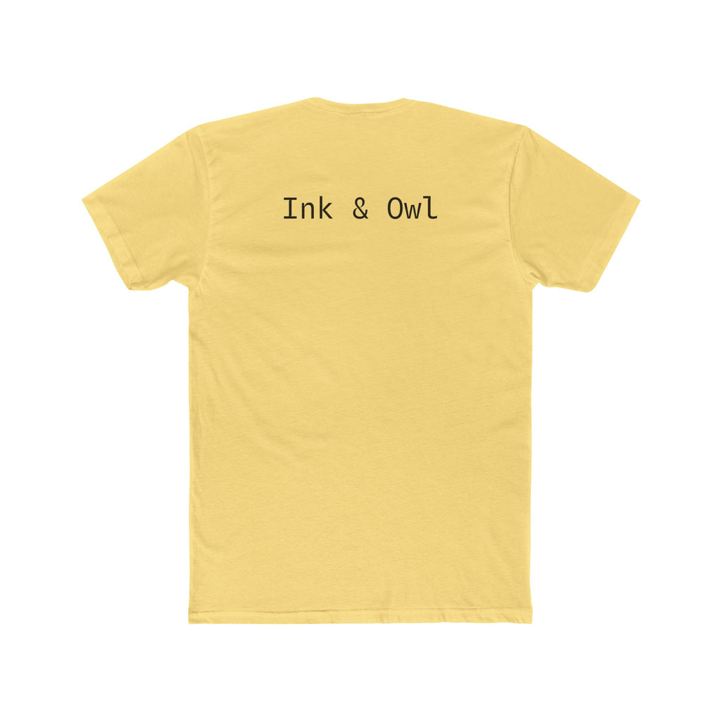 Owl Illustration Tee — “Perspective Changes Everything” Graphic T-Shirt