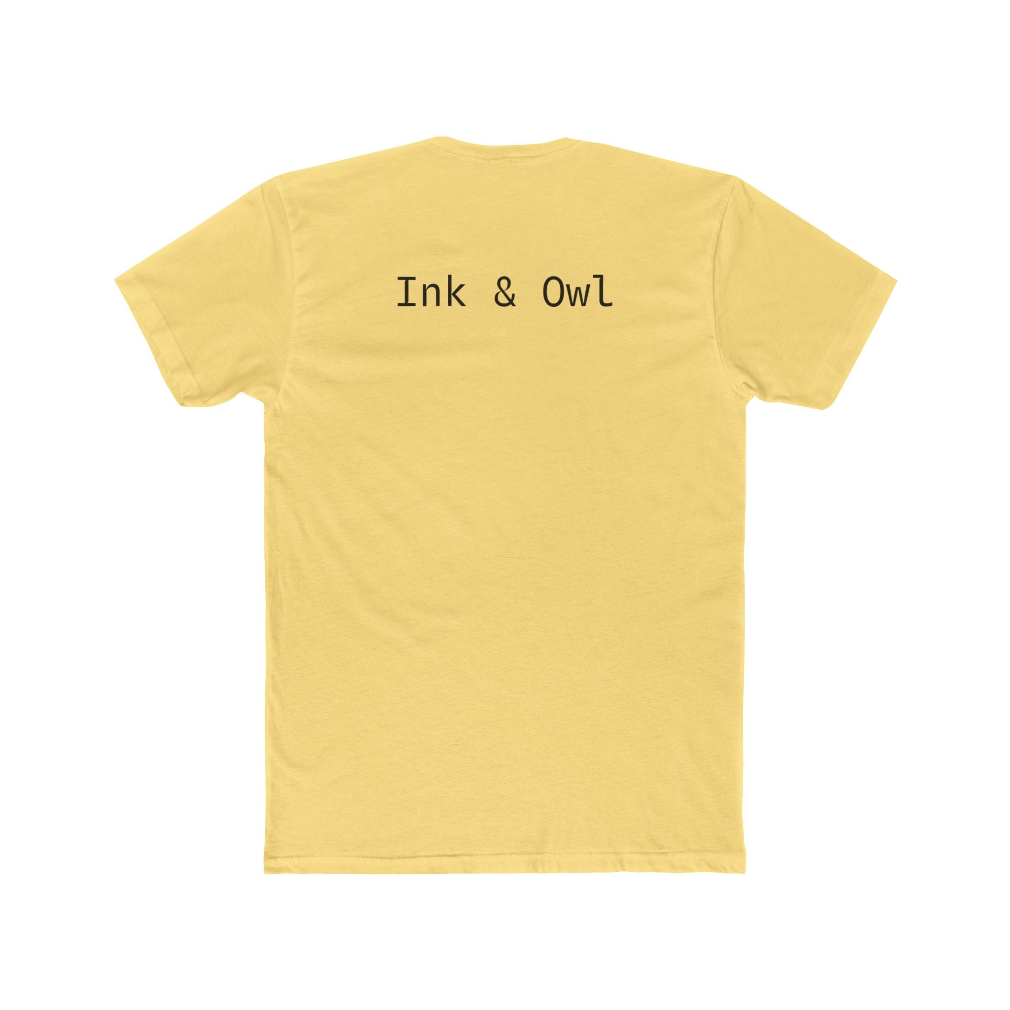Owl Illustration Tee — “Perspective Changes Everything” Graphic T-Shirt