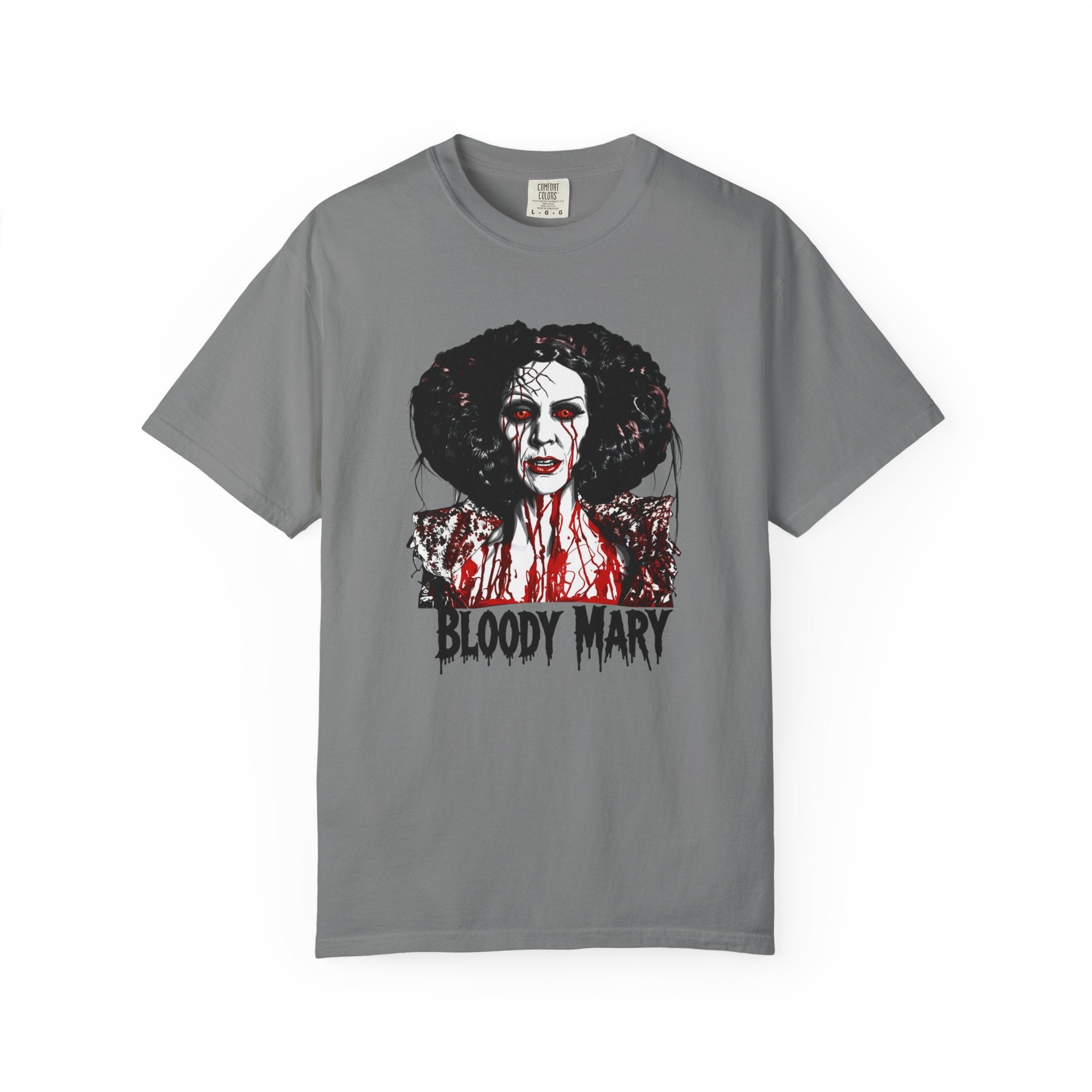 Bloody Mary Horror T-Shirt – Gothic Urban Legend Graphic Tee