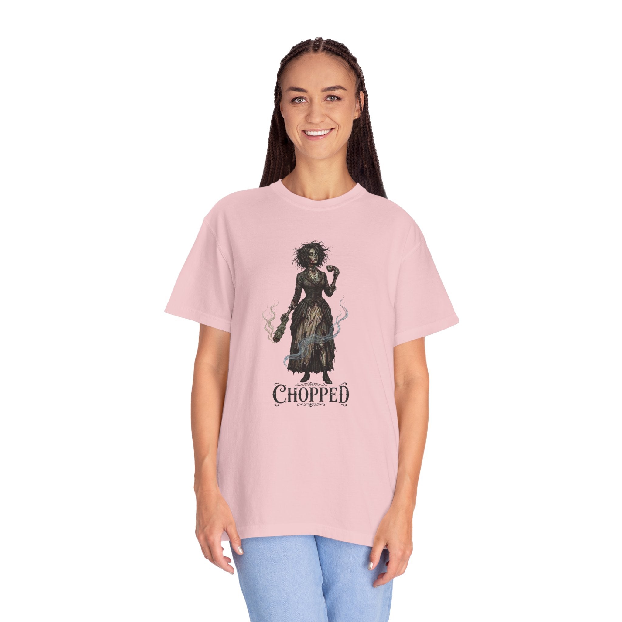 'Chopped' Witch Silhouette Graphic Tee