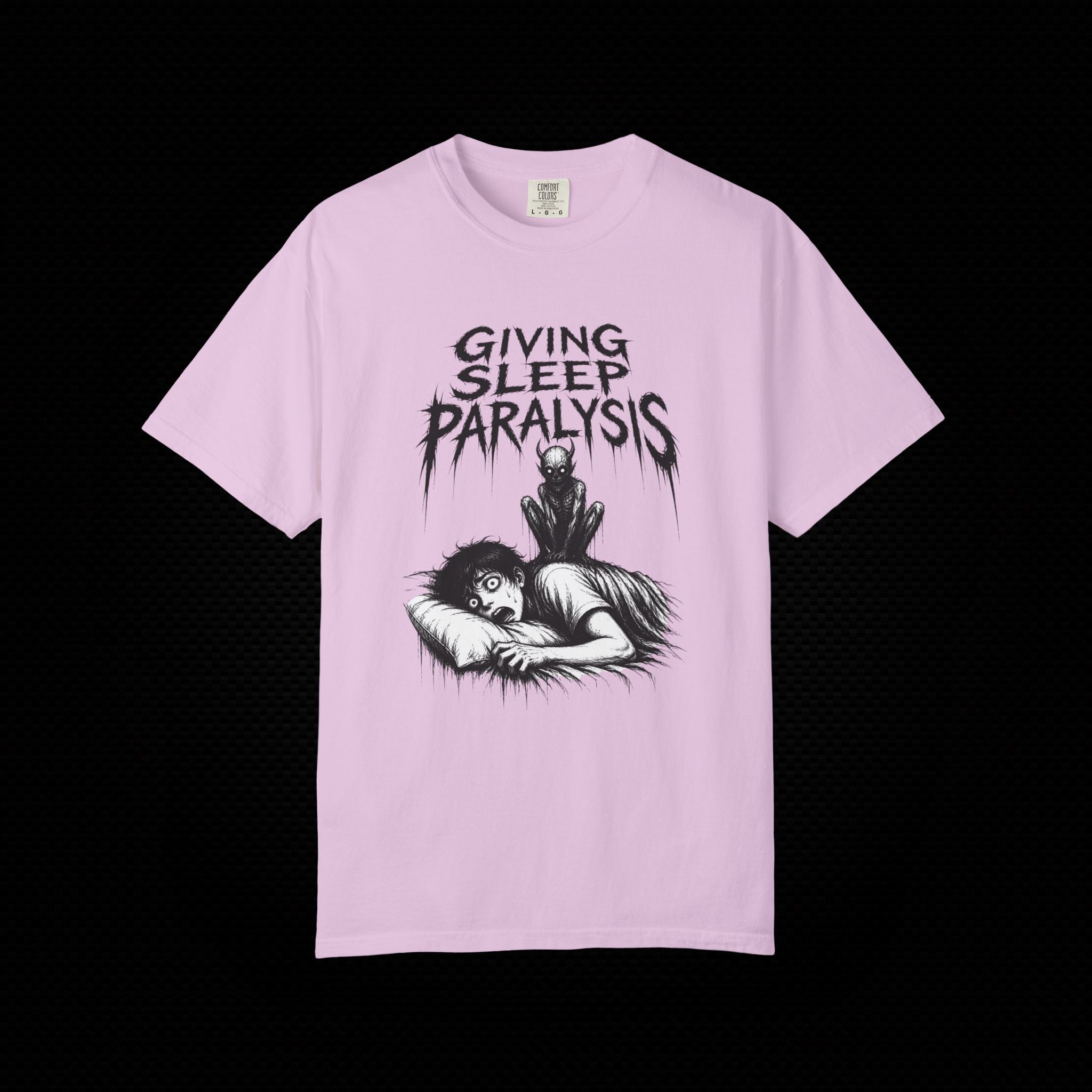Giving Sleep Paralysis Graphic T-Shirt