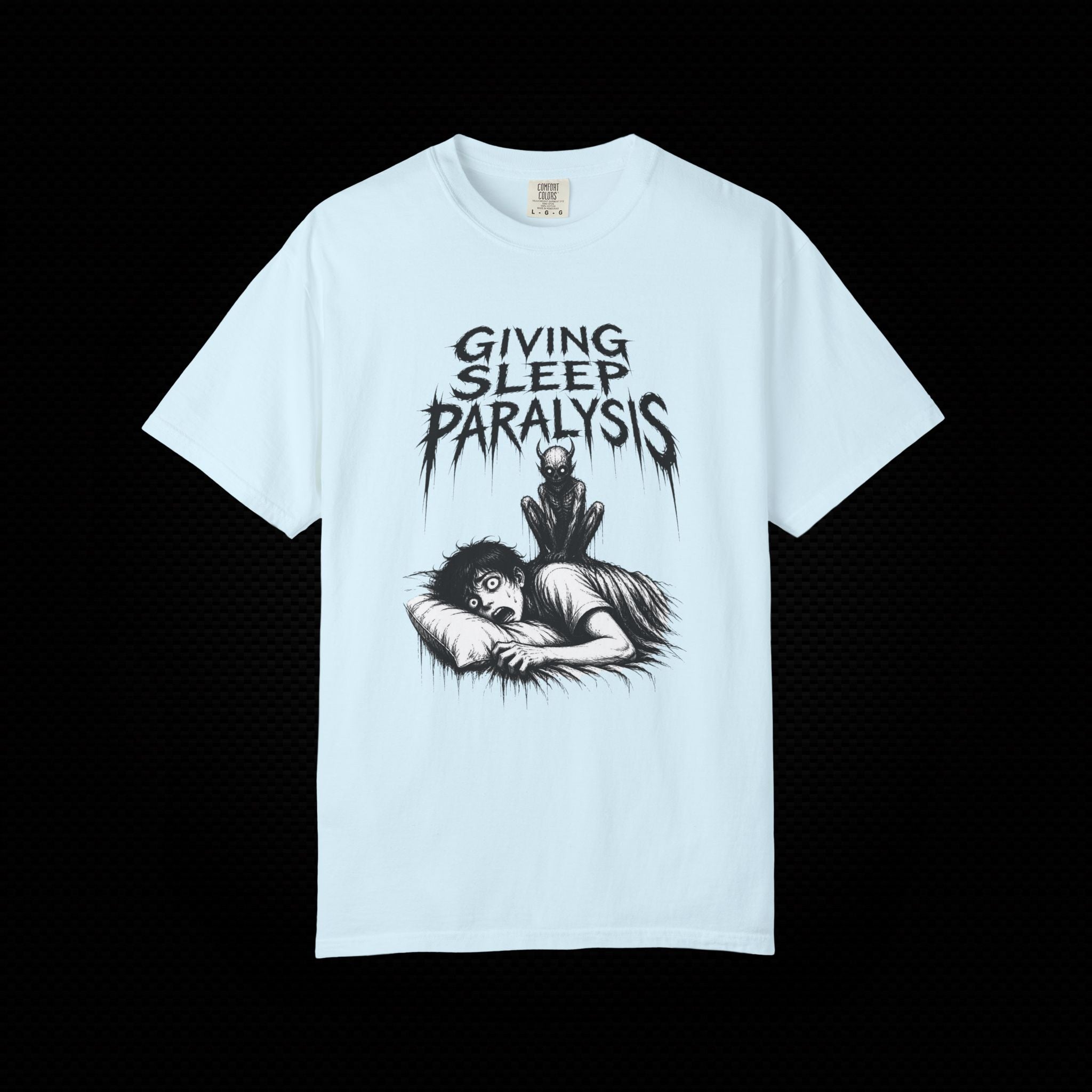 Giving Sleep Paralysis Graphic T-Shirt