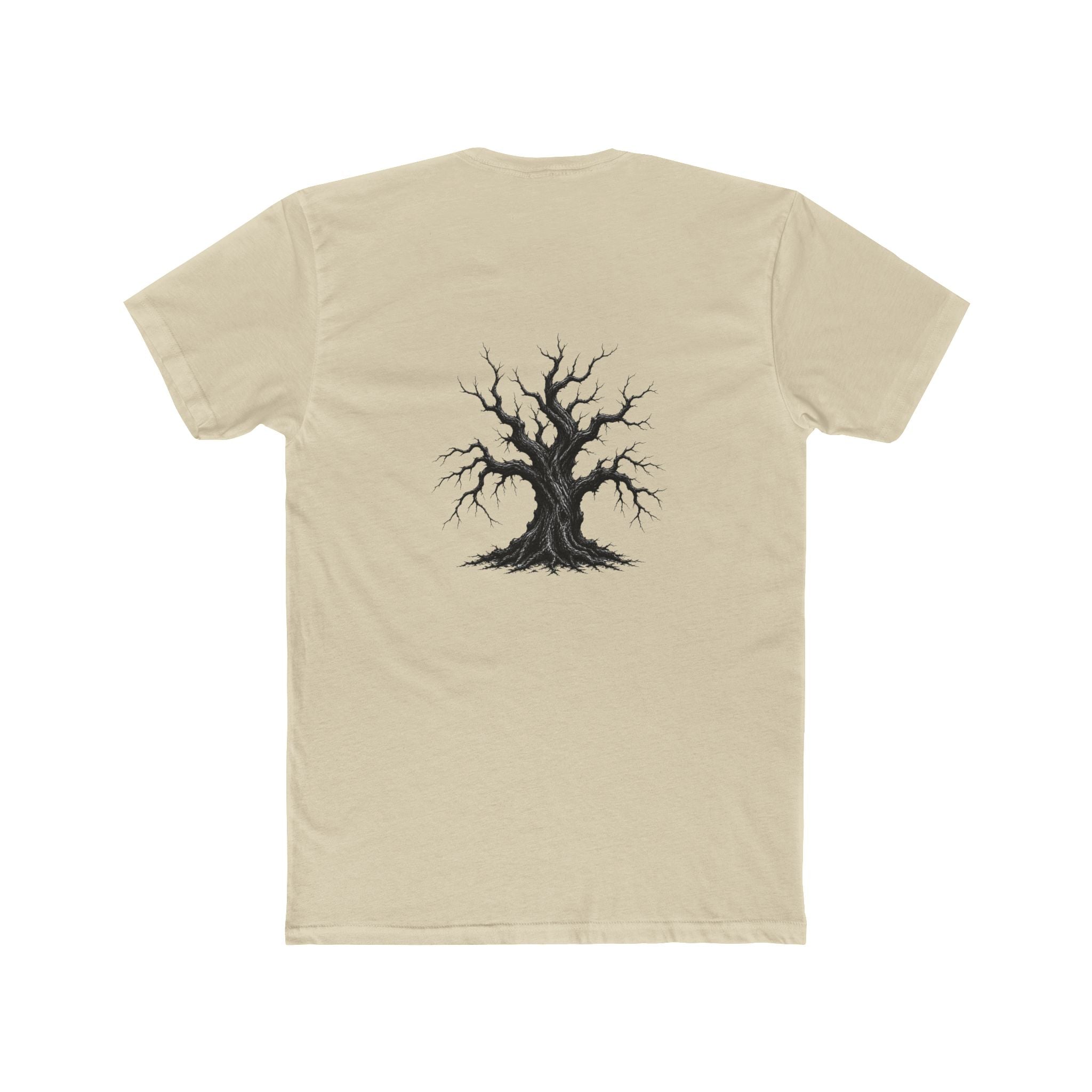 Delightfully Grim Tee — Gothic Raven & Tree Graphic T-Shirt