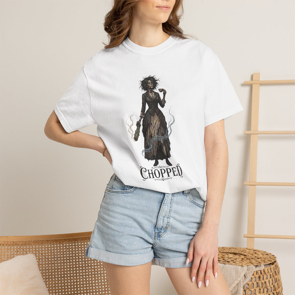 'Chopped' Witch Silhouette Graphic Tee