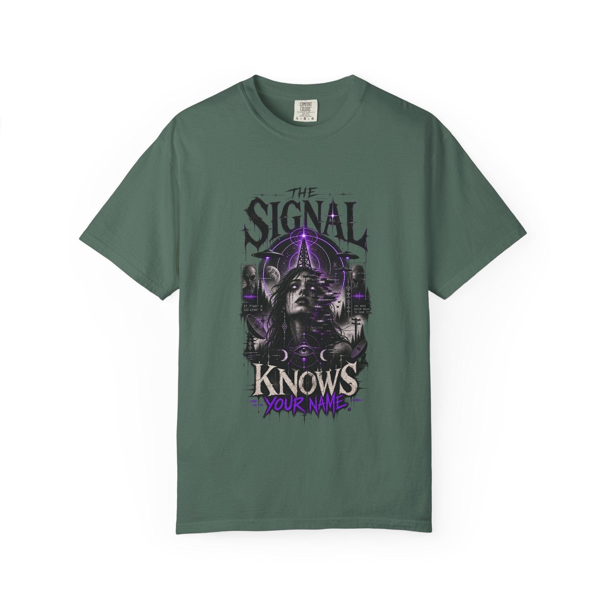 The Signal Knows Your Name Alien T-Shirt