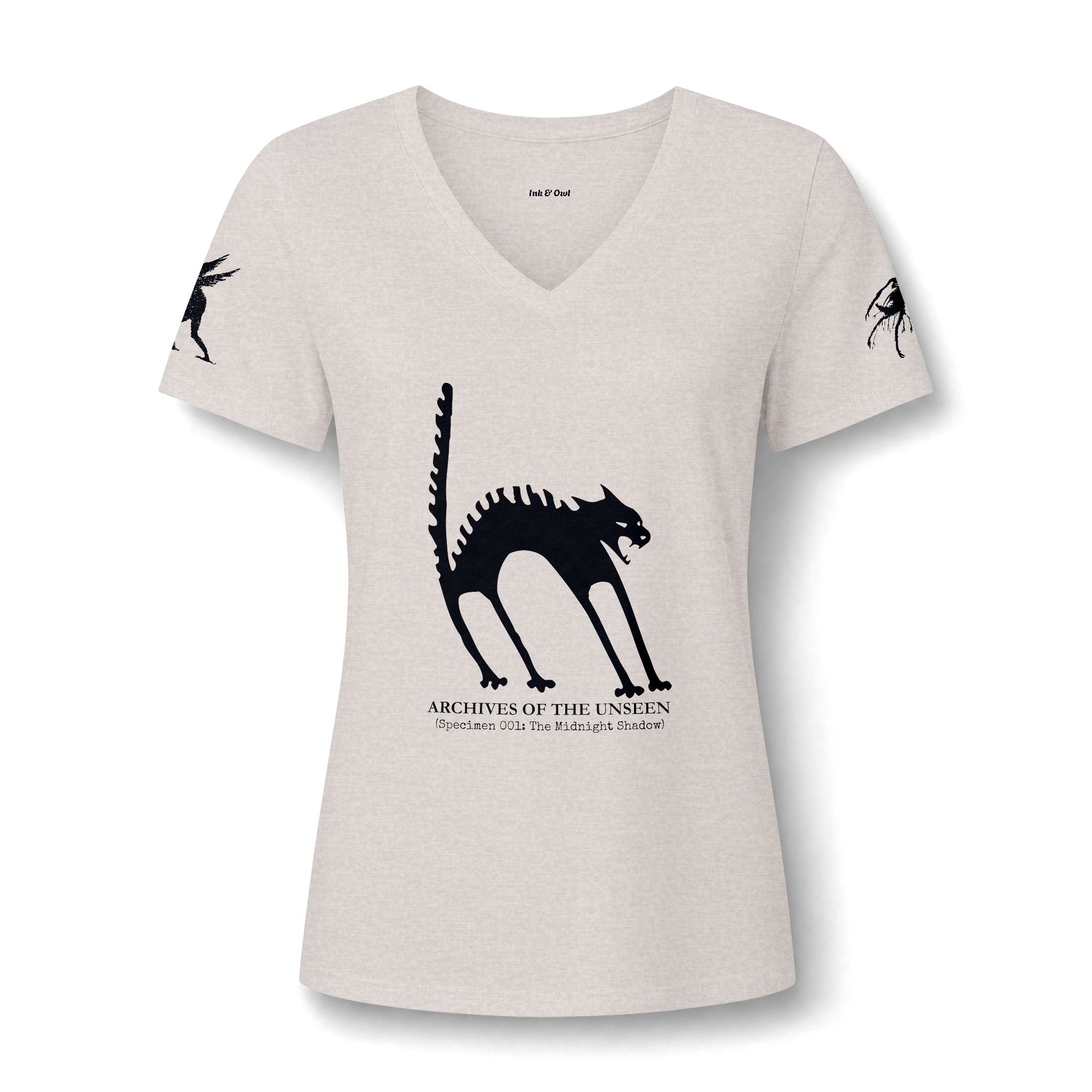 Archives of the Unseen Black Cat T-Shirt