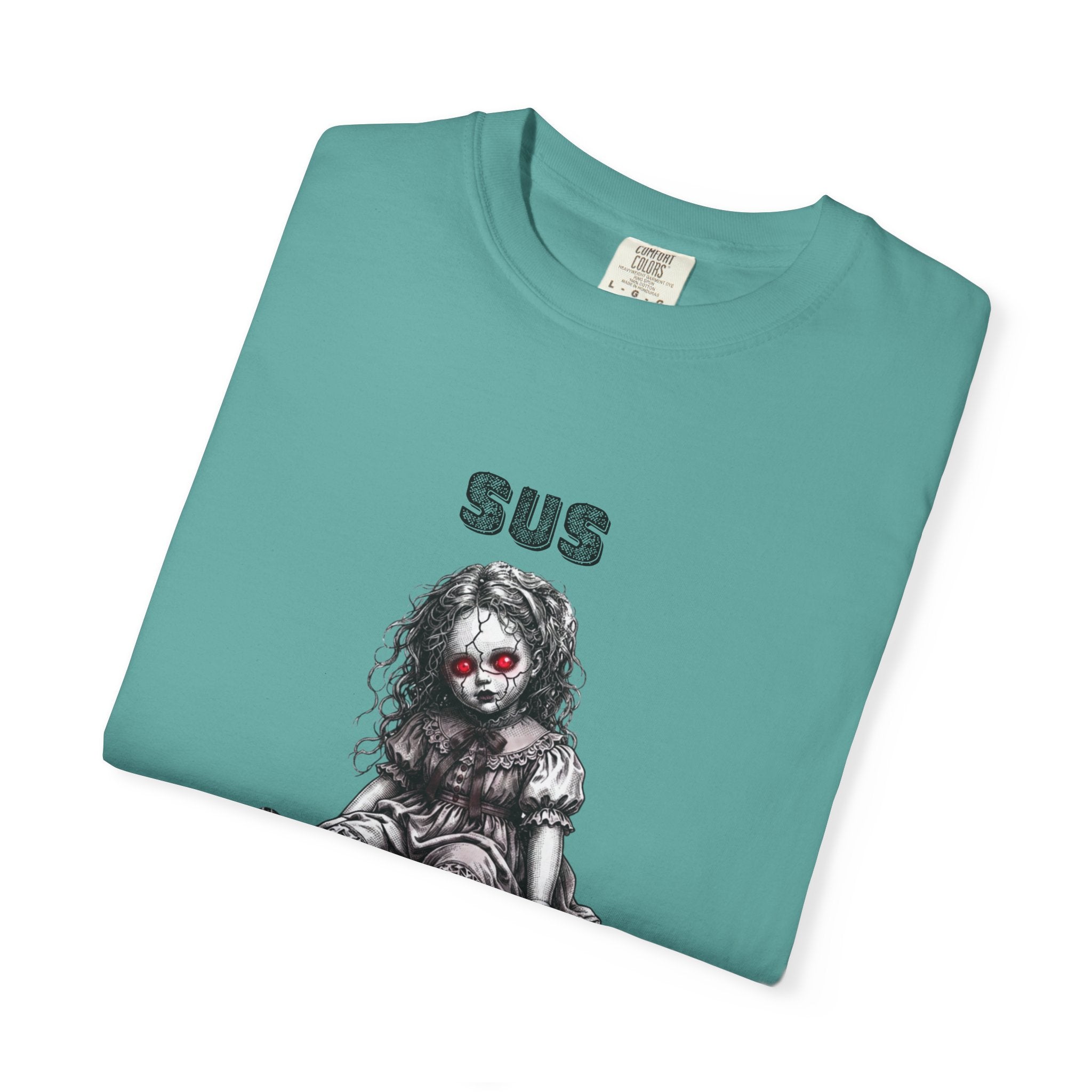 Sus Since the Séance Doll T‑Shirt — Gothic Horror Tee