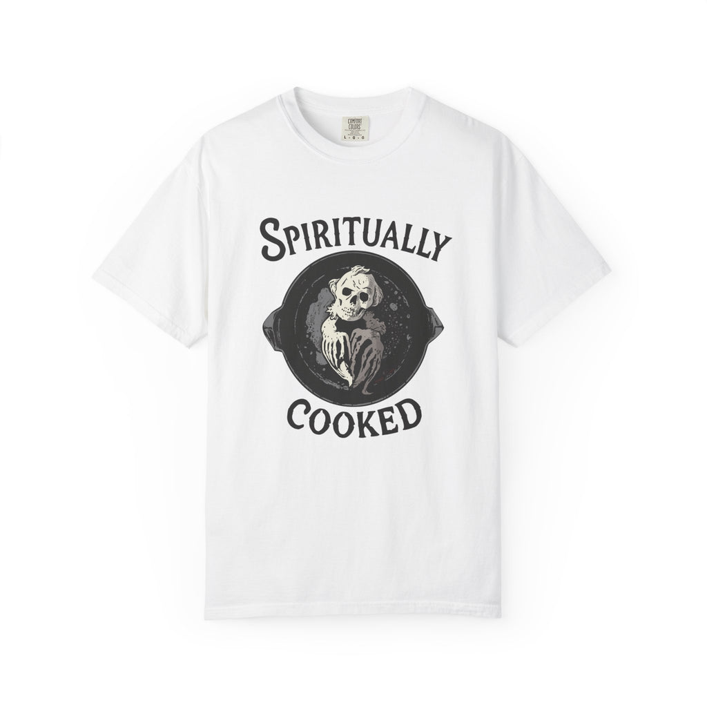 Spiritually Cooked T-Shirt — Victorian Chef Graphic Tee