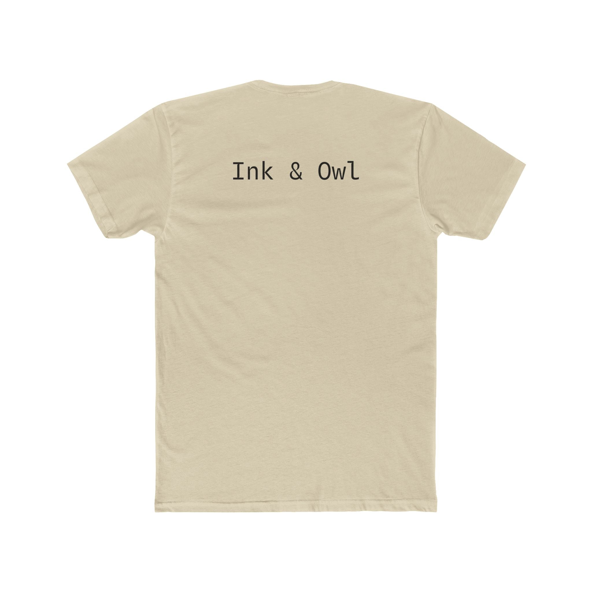 Owl Illustration Tee — “Perspective Changes Everything” Graphic T-Shirt