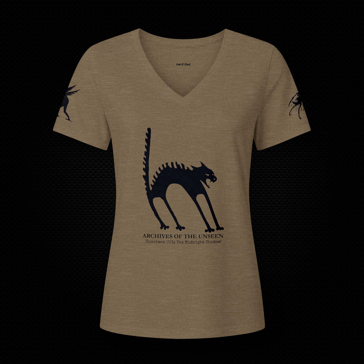 Archives of the Unseen Black Cat T-Shirt