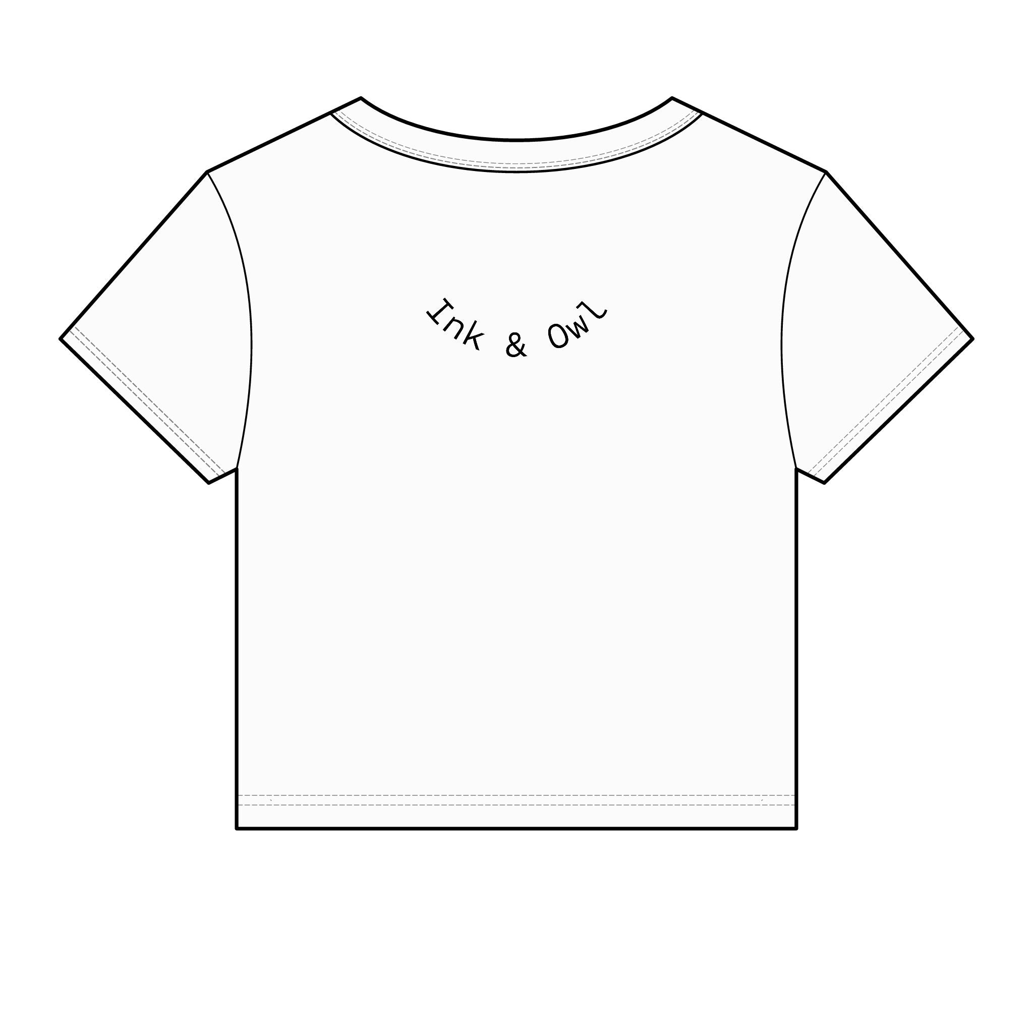 Wild Heart Crop Tee — "A soul too wild for the cage of time." Graphic Women's Baby Tee