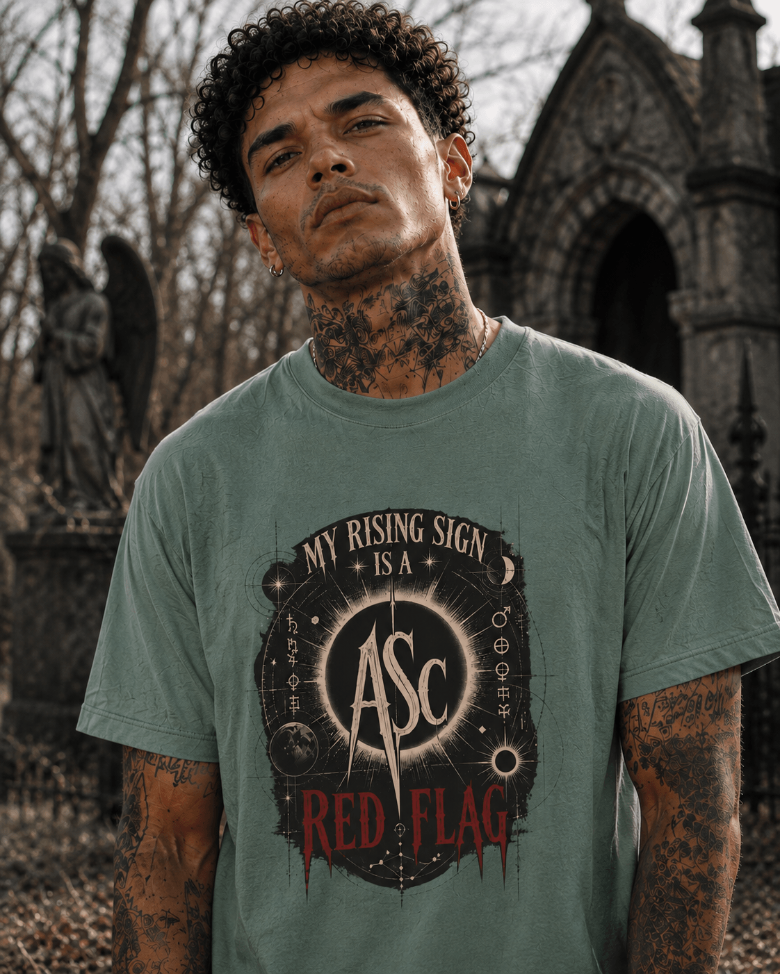 My Rising Sign Is a Red Flag Astrology T-Shirt