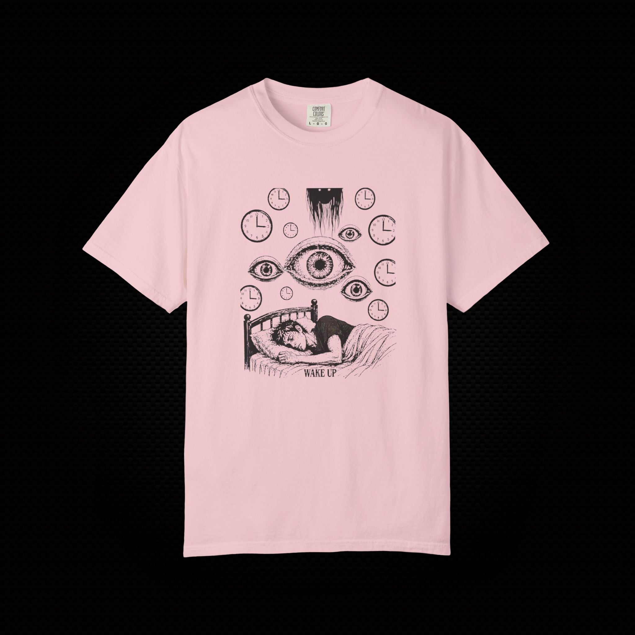Wake Up Surreal Dream Gothic Graphic T-Shirt