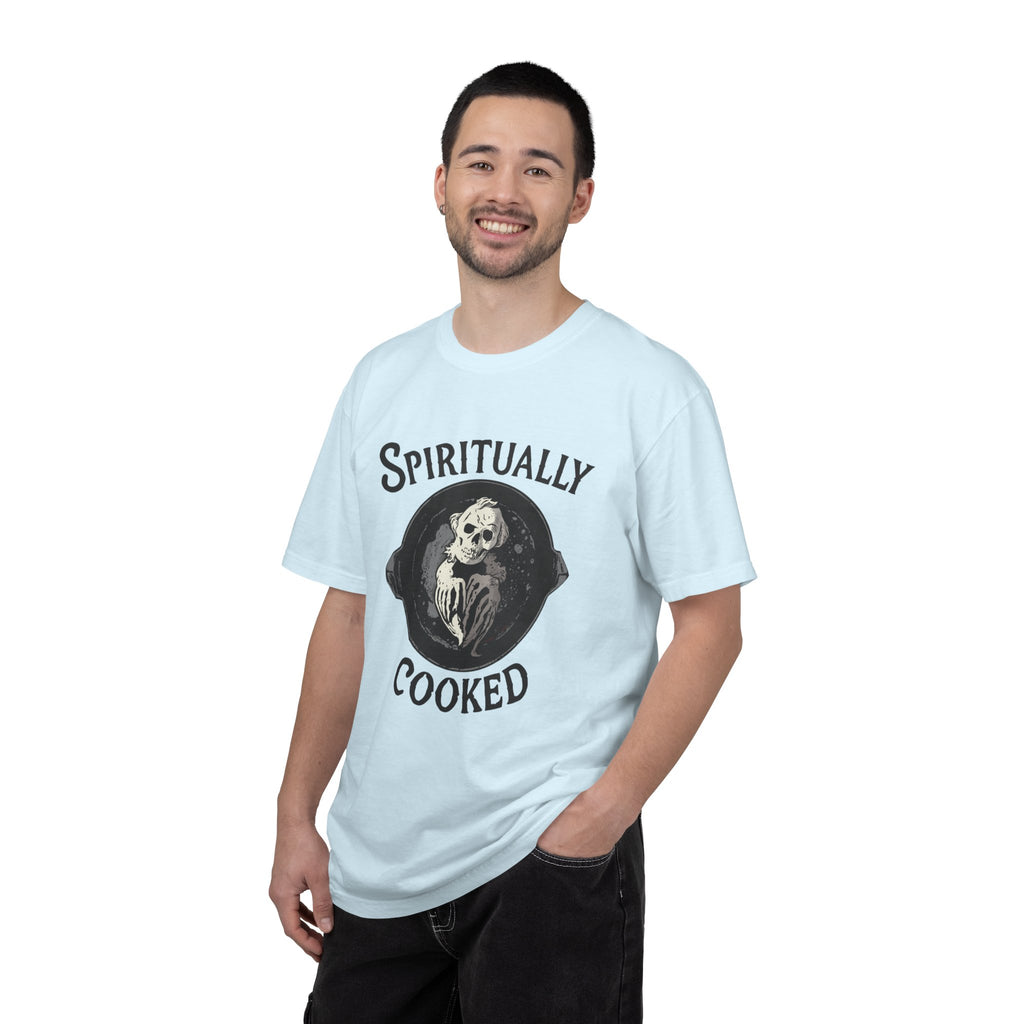 Spiritually Cooked T-Shirt — Victorian Chef Graphic Tee