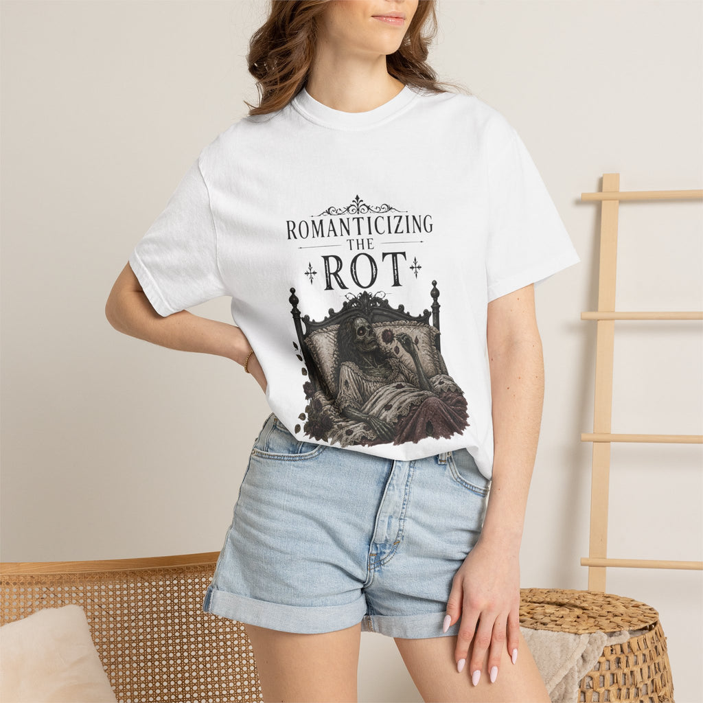 Romanticizing the Rot Graphic T-Shirt