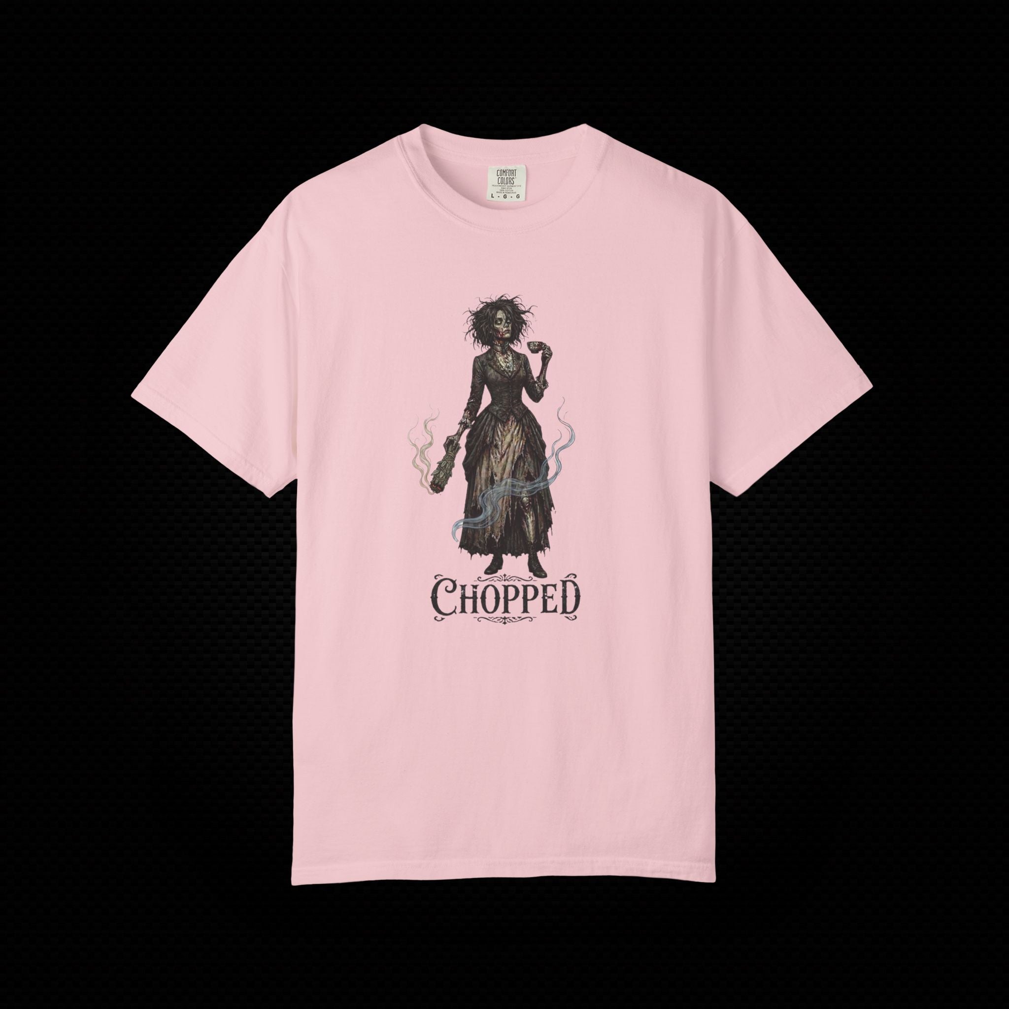 Chopped Gothic Graphic T-Shirt